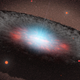 Illustration for article titled Astronomers Discover A Supermassive Black Hole Inside A Tiny Galaxy